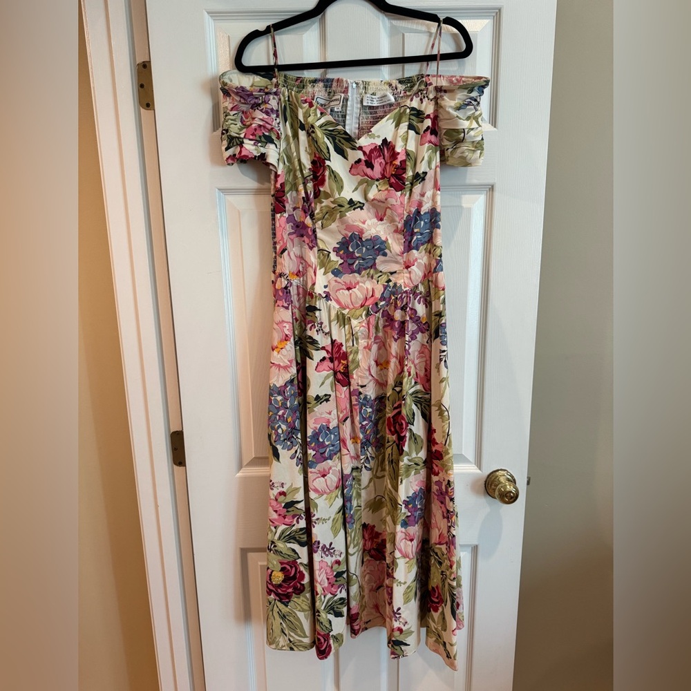 Karin Stevens Multicolor Floral Dress